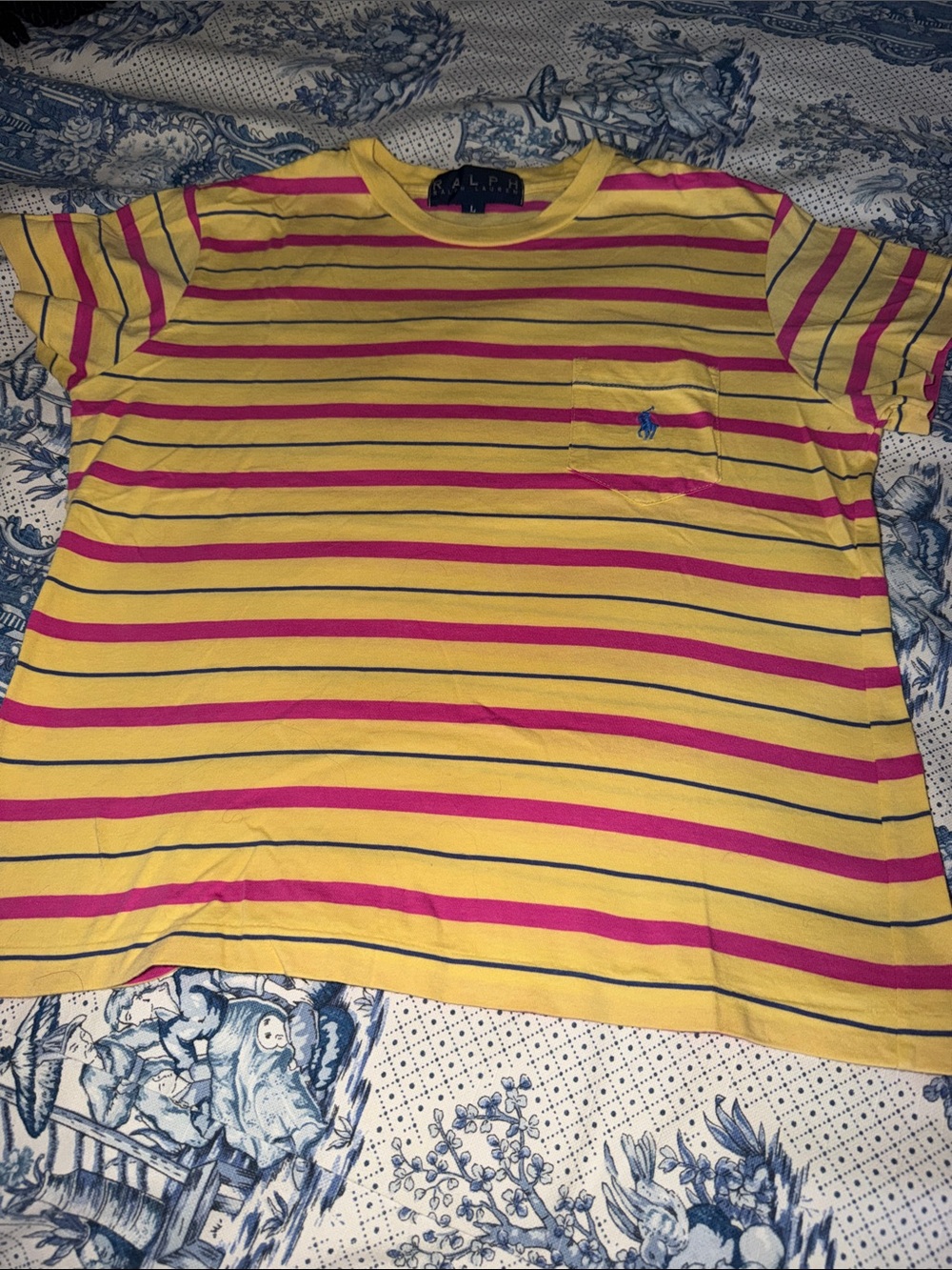 RALPH any Ralph Lauren Slim Fit Striped Tee